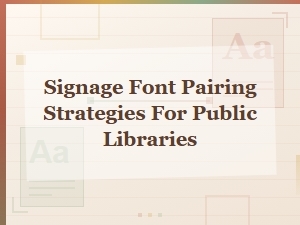 Crafting Vintage Signage with Literary Display Fonts